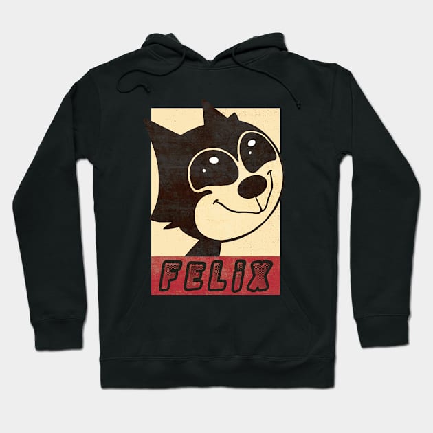 Felix's Funny Face Hoodie by eimmonsta